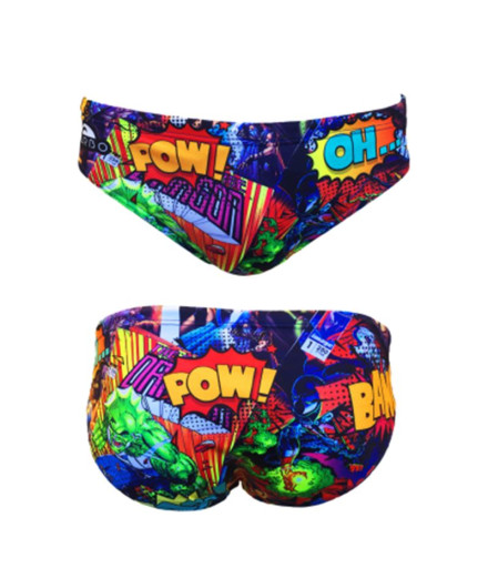 Maillot de bain Turbo Homme Waterpolo Super Comic...