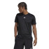 T-shirt à manches courtes adidas Aeroready HIIT Back 3S Hommes Noir
