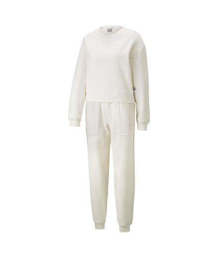 Puma Loungewear Tracksuit Blanc Femmes