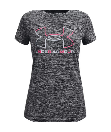 T-shirt Under Armour Tech BL Twist SS Girl Grey