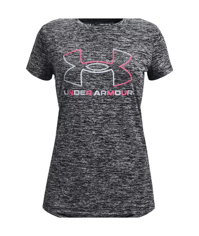 T-shirt Under Armour Tech BL Twist SS Girl Grey