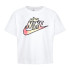 T-shirt Nike Knit Filles Blanc