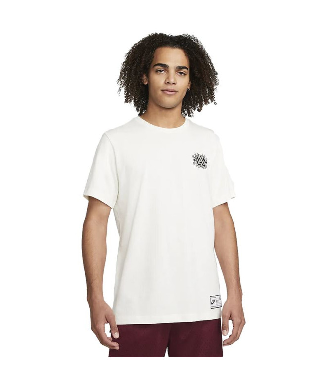 T-shirt Nike giannis blanc Homme