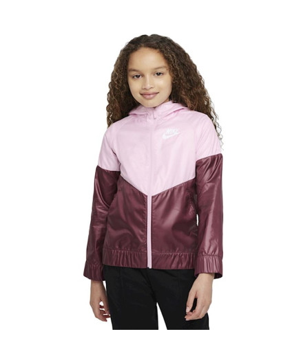 Veste Nike Fille avec capuche Sportswear Windrunner PK