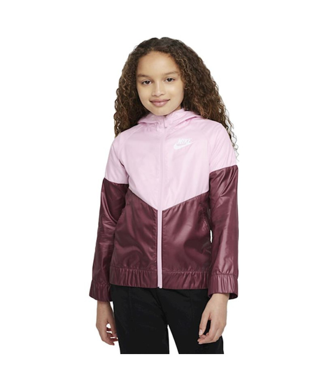 Veste Nike Fille avec capuche Sportswear...