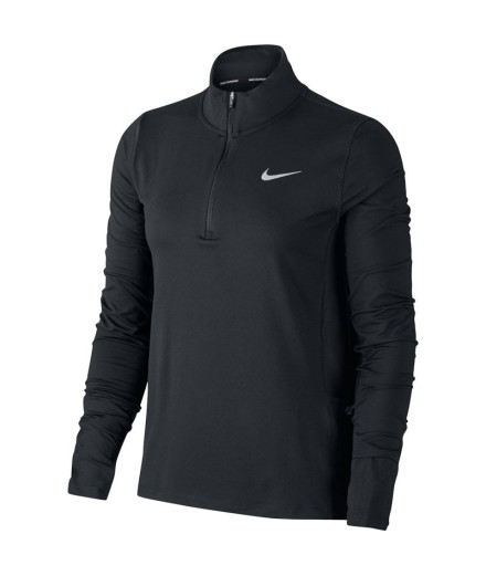 T-shirt running Nike Femme Manches longues Element BK