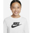 T-shirt Nike Fille Vêtements de sport à manches longues WH