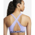 Brassiere de sport Nike Femme Dri-FIT Swoosh violet