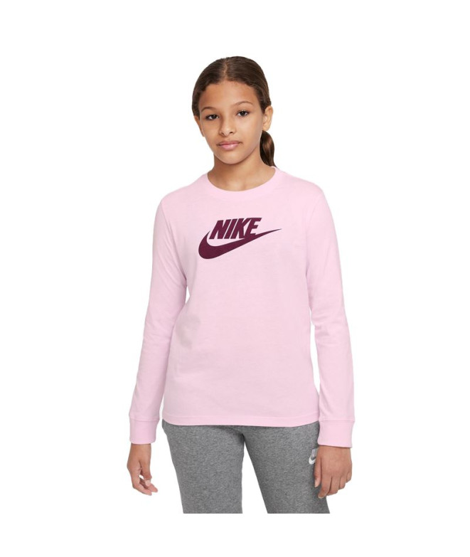 T-shirt Nike Fille manches longues Basic Futura PK