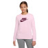 T-shirt Nike Fille manches longues Basic Futura PK