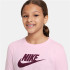 T-shirt Nike Fille manches longues Basic Futura PK