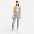Collants fitness Nike Femme de Dri-Fit One Gris