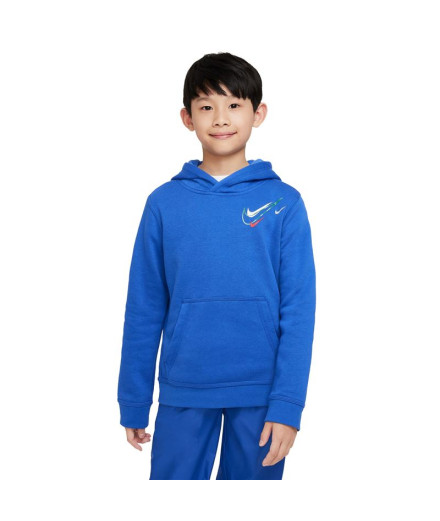 Sweat Nike Enfant avec capuche Sportwear Blue