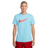 T-shirt Nike Sportswear Swoosh Homme Bleu