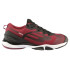Chaussures de padel Bullpadel Hack Hybrid Fly 22I Hommes Vin