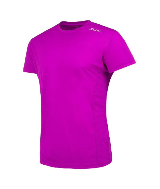 T-shirt running Joluvi rose de Duplex Homme