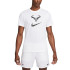 T-shirt tennis Nike Homme de Dri-FIT Rafa Blanc