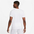 T-shirt tennis Nike Homme de Dri-FIT Rafa Blanc