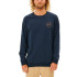 Sweatshirt Rip Curl Re Entry Crew Men Blue