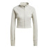 Veste de Yoga adidas Aeroready Studio Beige Veste de Yoga pour Femme