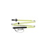 montagne Bâtons de marche Ferrino Jet 110CM Vert