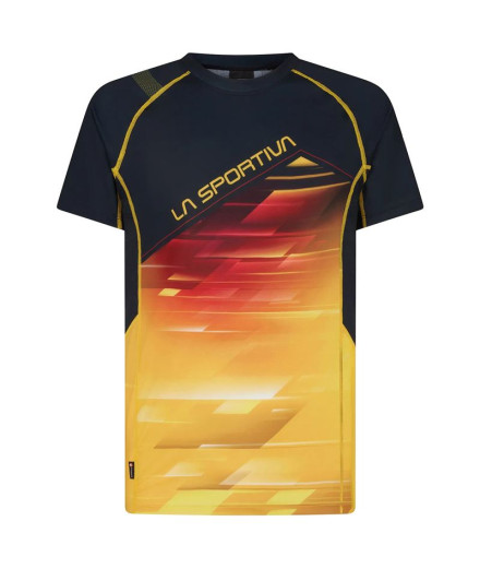 T-shirt noir de trail La Sportiva Wave Homme