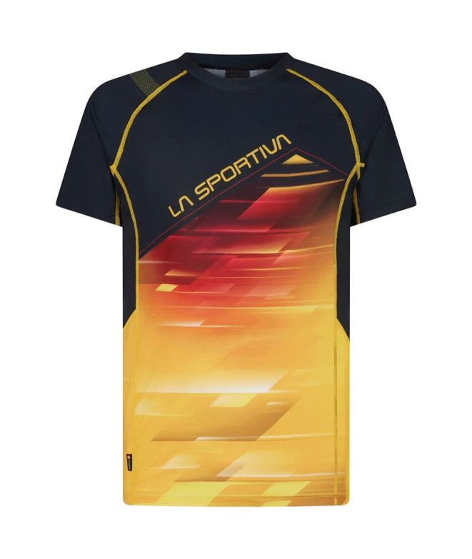 T-shirt noir de trail La Sportiva Wave Homme