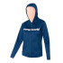 Blue Hooded Mountain Jacket Trangoworld Liena Women's