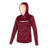 Sweat avec la capuche rouge de montagne Trangoworld Poppi Femme