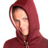Sweat avec la capuche rouge de montagne Trangoworld Poppi Femme