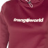 Sweat avec la capuche rouge de montagne Trangoworld Poppi Femme