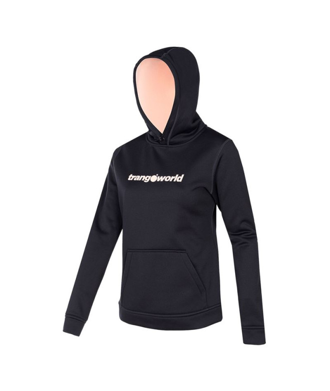 Sweat montagne Trangoworld avec capuchon rose...