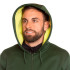 Veste montagne Trangoworld avec capuchon vert de Ripon Homme