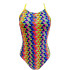 Maillot de bain natation Turbo jaune de Pro-Racer Tridimension Femme