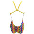Maillot de bain natation Turbo jaune de Pro-Racer Tridimension Femme