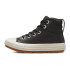 Chaussures Converse noir Chuck Taylor All Star Berkshire Cuir Fille