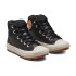 Chaussures Converse noir Chuck Taylor All Star Berkshire Cuir Fille