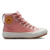 Chaussures Converse rose Chuck Taylor All Star Berkshire Leather Fille