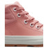 Chaussures Converse rose Chuck Taylor All Star Berkshire Leather Fille