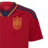 T-shirt football adidas rouge d'Espagne 22 Enfant
