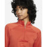 T-shirt trail Nike Élément Dri-FIT orange à manches longues Femme