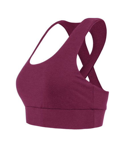 Brassiere de sport Joluvi Mavi Fuchsia Femme