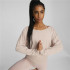 Sweat par Yoga Puma Studio Yogini Lite Pink Femme