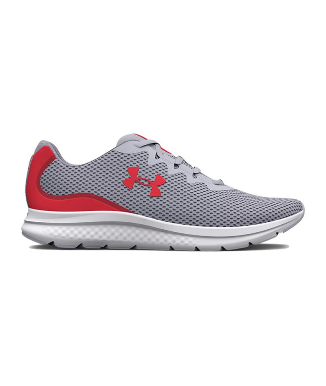 Chaussures de running grises Under Armour...