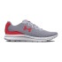 Chaussures de running grises Under Armour Charged Impulse 3 Homme