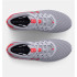 Chaussures de running grises Under Armour Charged Impulse 3 Homme