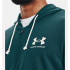 Veste turquoise Under Armour Rival Terry Man