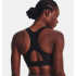 Brassiere de sport Under Armour heatGear Mid noir Femme