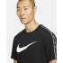 T-shirt noir Nike Sportswear Repeat Man