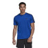 Top d'entraînement adidas Aeroready Designed To Move 3 Stripes Hommes bleu